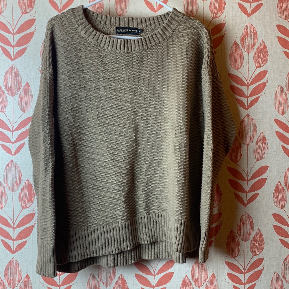 United By Blue Sweater, Size L